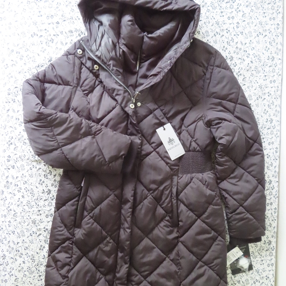 womens rainforest quilted puffer jacket coat L NWT - Picture 1 of 8
